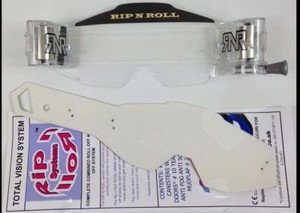 100/% Rip N Roll TVS Total Vision MX Motocross Goggle Roll Off System