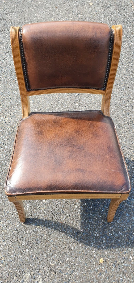 Upcycle leather dining chairs deals