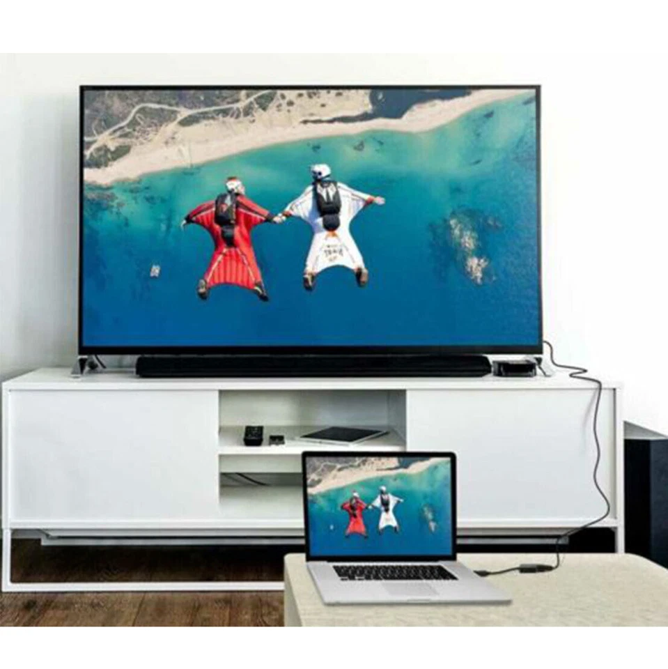 Displayport DP Display Port to DVI Male Female HD 1080P High Speed Cable Adapter - Image 3 of 4