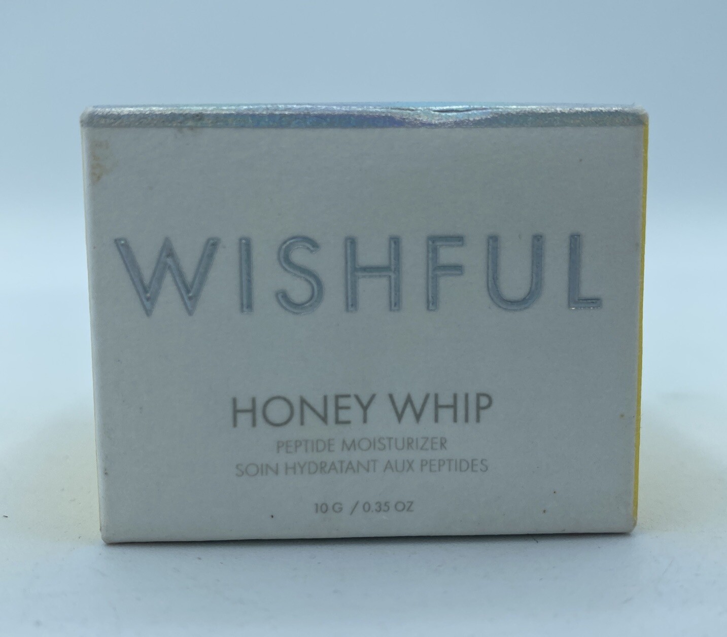 Huda Beauty Wishful Honey Whip Peptide Moisturizer - Travel Skincare, 10g A47