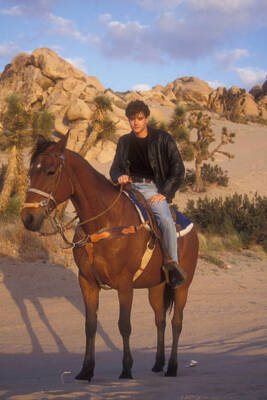 Jeremy London during Jeremy London Portrait Shoot at Mojave Dese .. Old Photo 7