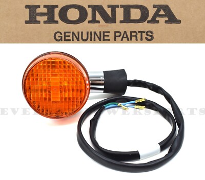 Right Front Turn Signal 02-03 VTX1800 98-02 VT1100C3 Honda New Blinker #E182