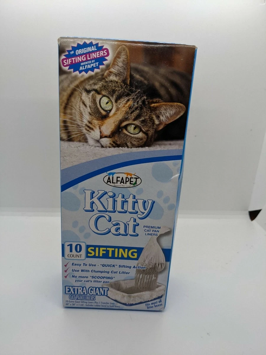 Alfapet kitty cat sifting litter hotsell box liners