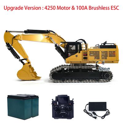 1/8 Giant Metal RC Hydraulic Tracked Excavator 385CF Heavy Duty Diggers ...