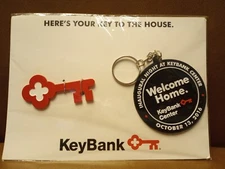 KeyBank Center Keychain, Inaugural Night, October 13, 2016, Buffalo Sabres