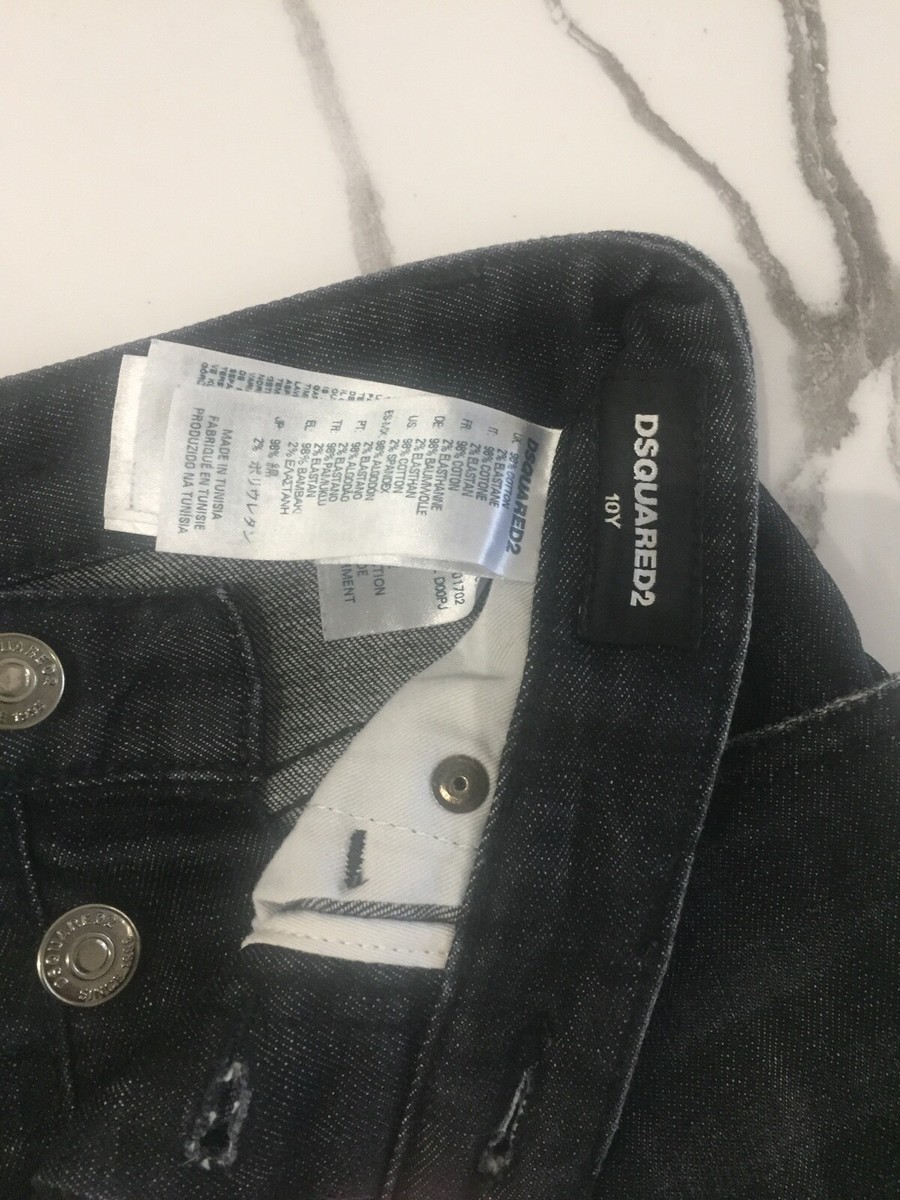 送料込み！ディースク キッズ 10Y ブラックデニム kids dsquared2 jeans black size 10Y | eBay
