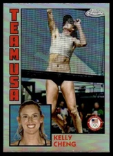 2024 Topps Chrome Olympics #12 Kelly Cheng 1984 Team USA A1