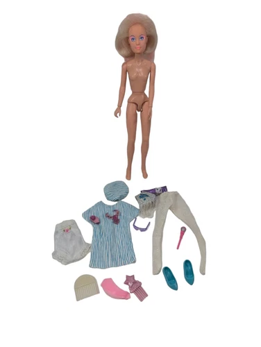 Vintage 80s Hasbro Jem and The Holograms JEM Jerrica Doll Original & Accessories