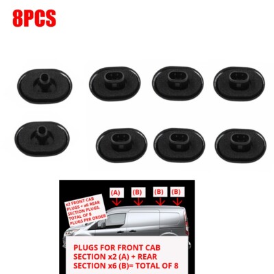 Secure Fit Roof Rack Hole Grommet Cap for For FORD For TRANSIT Connect 2014+