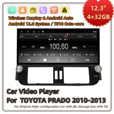 HD Car Radio for TOYOTA PRADO 2010-2013 GPS Navi Wireless Carplay BT FM