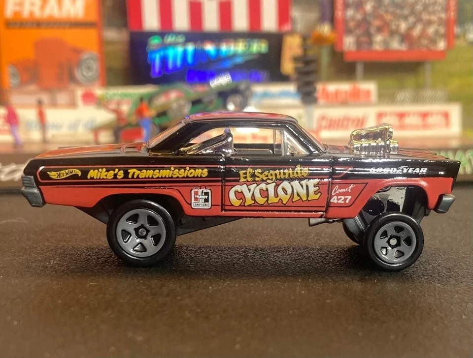 Hot Wheels 1965 Mercury Comet Cyclone 427ci Gasser NHRA Drag Racing suelto Foto 4 de 4