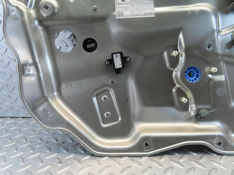 ⚙11168⚙ Regulador ventana puerta delantera izquierda mercedes-benz w221 s320 2218203202 Foto 4 de 4