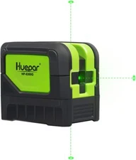 Huepar 3 - Point Laser, Self-leveling Green Beam Laser Level with Plumb Spots