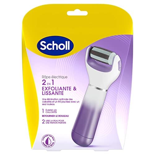 Scholl Velvet Smooth Pedi Electric Foot File Hard Skin Remover Pink