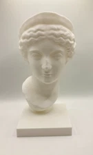ROMAN SCULPTURE LIVIA 8.6 INCH/225 MM, MUSEUM REPRODUCTION