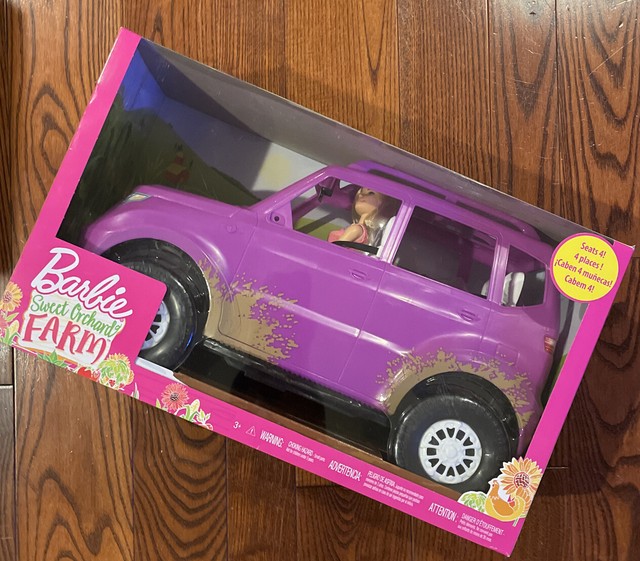 Mattel Barbie Sweet Orchard Farm Doll and Vehicle (GHT18