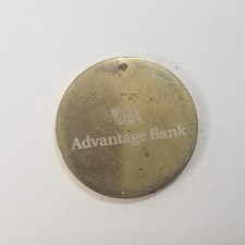 Advantage Bank Golf Ball Marker