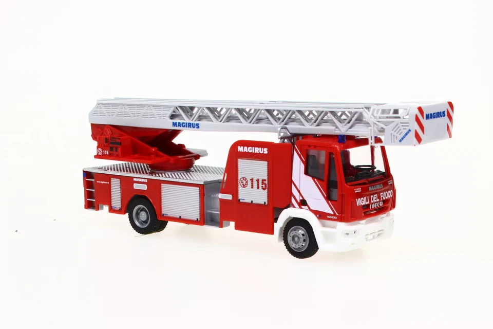 Rietze 68546 'Vigili del Fuoco' Autoscala Iveco Magirus HO 1:87 - Immagine 2 di 2