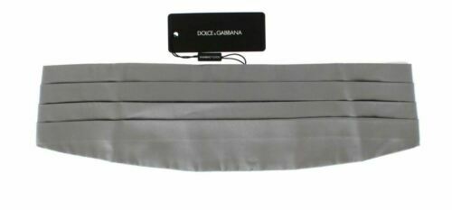 Dolce & Gabbana Black Silk Satin Sash Wide Waist Women display picture 1