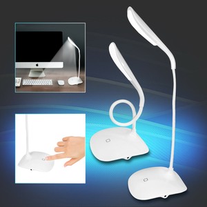 Led Schreibtischlampe Touch Leuchte Dimmbar Flexibler Schwanenhals Biegbar Eaxus Ebay
