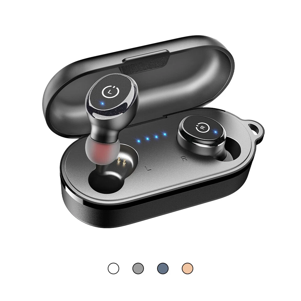 TOZO T10 Bluetooth 5.3 Kopfhörer Kabellos In Ear Ohrhörer IPX8 Wasserdicht