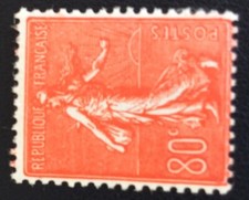 Nº 203 80 c Rose Neuf ** Très Frais Cote 60€