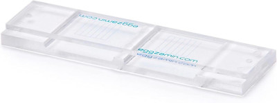 Mcmaster Method Microscope Slide, FEC (Fecal Egg Count) or Worm Count, Double Ch