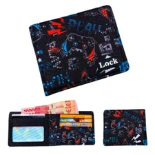 Unisex Quality Canvas Sports Wallet Slim Value Multycolour