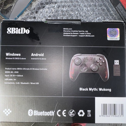 8Bitdo Ultimate 2C Wireless Black Myth WuKong Gaming Controller Windows &Android - Picture 2 of 2