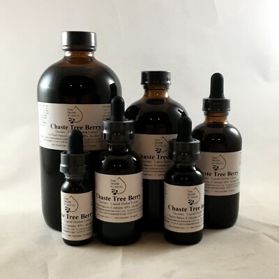 Chaste Tree Berry Tincture, Extract, Vitex Agnus Castus, Chastetree Berries