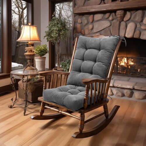 Rocking Chair Cushion Only,Tufted Non-Slip Comfortable Rocking Chair Cushions