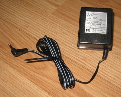 FIL (41-D09-300) 9V 300mA 6W 60Hz Direct Plug in AC Adapter Power Supply Only 