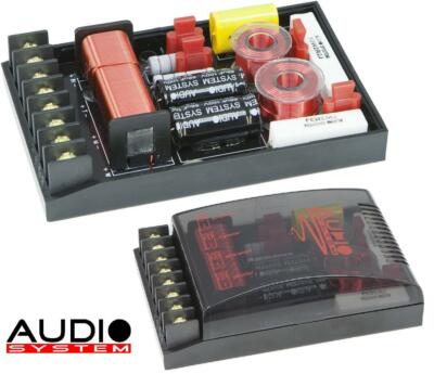 AUDIO SYSTEM FWX 3-WAY EVO 3-Wege Frequenzweichen Crossover 1 Paar (2 Stück) NEU
