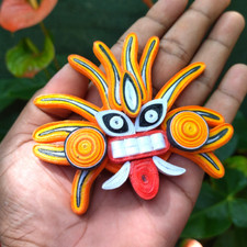 DIY Paper Quilling Sri Lankan Traditional Devil Mask
