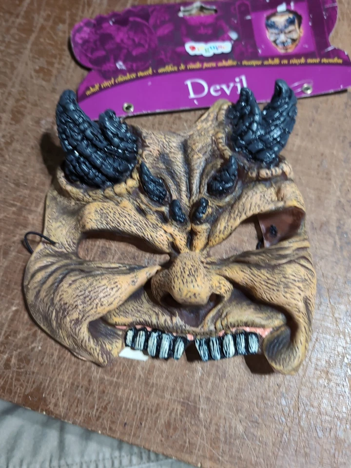 Devil Half Mask By Disguise Item 10175 - Image 2 of 2