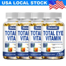 Eye Vitamins with Lutein and Zeaxanthin - Premium Eye Protection Formula 120PCS