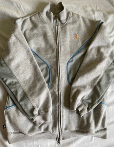 De Colección Chaqueta Nike Air Jordan Cremallera Gris frío/Aqua | eBay