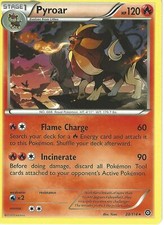 POKEMON CARD PYROAR 23/114 NO 668 ROYAL POKEMON TCG CCG