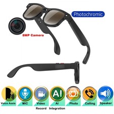 AI Smart Glasses Camera Bluetooth Call Voice Assis Music Translate Men Women