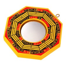 1Set Bagua Mirror Fengshui Pendant for Office Home Decor Convex Concave Style