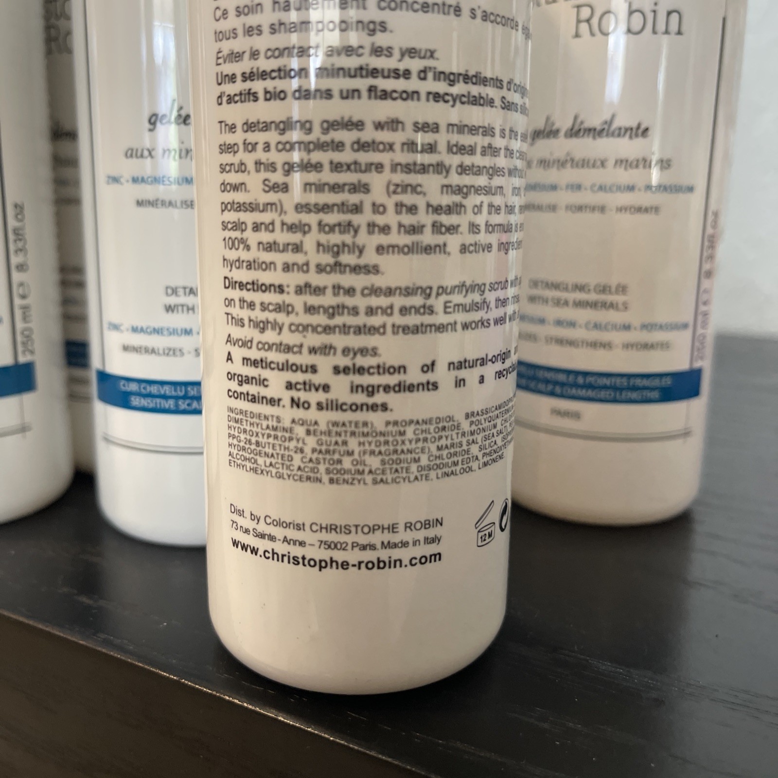 Christophe Robin Detangling Gelee Sea Minerals 8.33fl Oz/250ml