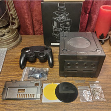 Gamecube NGC Replacement Shell Transparent Case Controller Shell W/ Logo Cover
