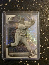 2022 Bowman Chrome - Prospects Oscar Colas #BCP-152 Black & White...