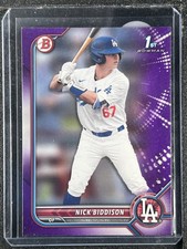 Biddison, Nick - 2022 Bowman Draft Paper - 167/250