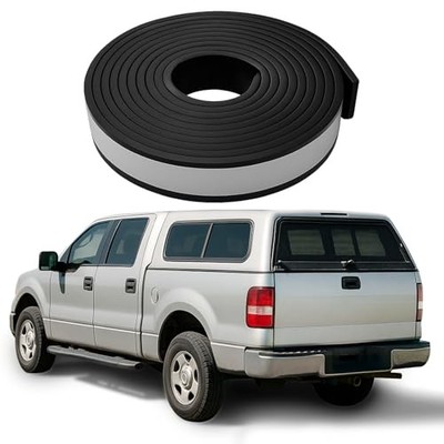 Camper Shell Seal Truck Rubber - x 2'' x 0.2'' EPDM Stripping for Truck Caps 23FT