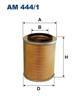 Filtron Luftfilter AM 444/1 Filtereinsatz FüR D06 DX Deutz Agroxtra D07 Farmer