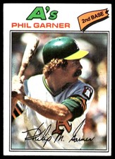 Phil Garner 1977 Topps #261 Athletics MLB READ FREE SHIPPING AutographDen
