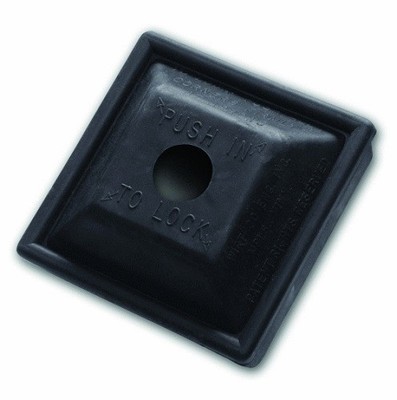 Wirthco Egineering Inc. 30000-7 WirthCo Locking Bumper Plug - 4'', Black
