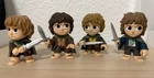 Funko Mystery Minis Lord of the Rings HOBBITS Barnes & Noble Exc Frodo Sam Merry
