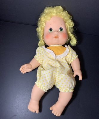 Vintage 1982 Lemon Meringue Kenner American Greetings Blow a Kiss Baby Doll 13''